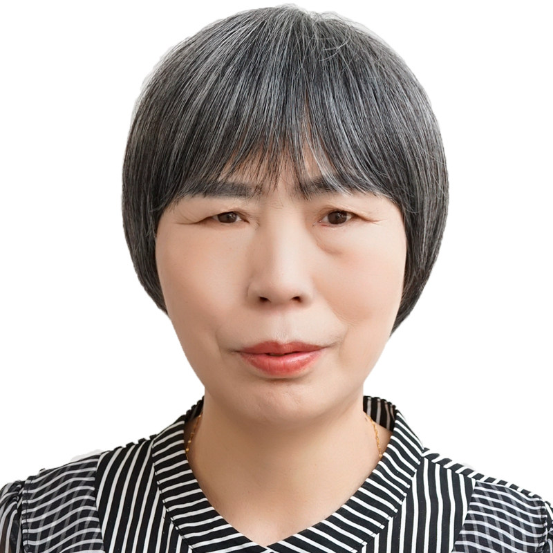 假发老人奶奶白发短发真人发丝老奶奶花白发套整顶假发