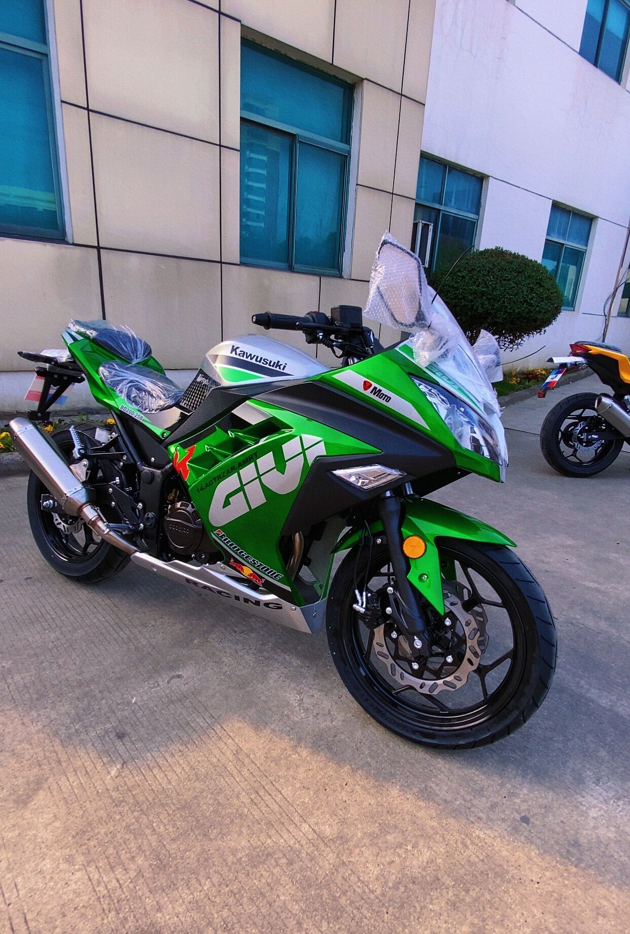 全新摩托车忍者跑车400cc双缸水冷重型机车v6摩托车