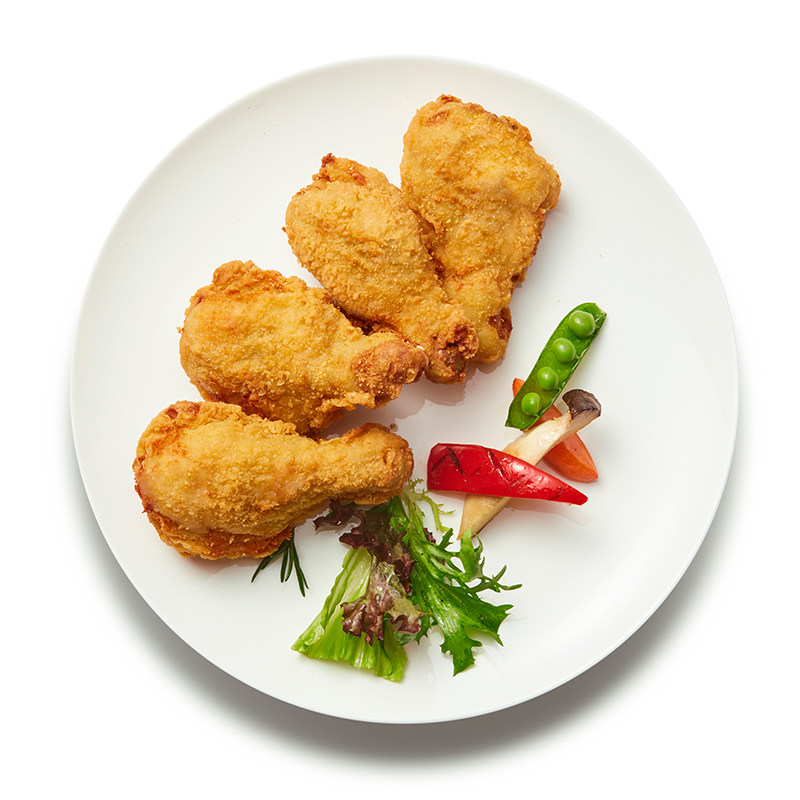 嘉吉脆皮成包小吃油炸鸡腿大鸡香辣裹粉22个生鸡腿