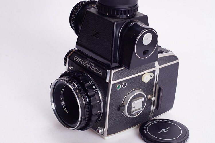 勃朗尼卡bronicaec测光tl俯视取景器画幅胶片大中幅相机