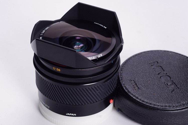 美能达minoltafisheye鱼眼镜头广角sony单反镜头