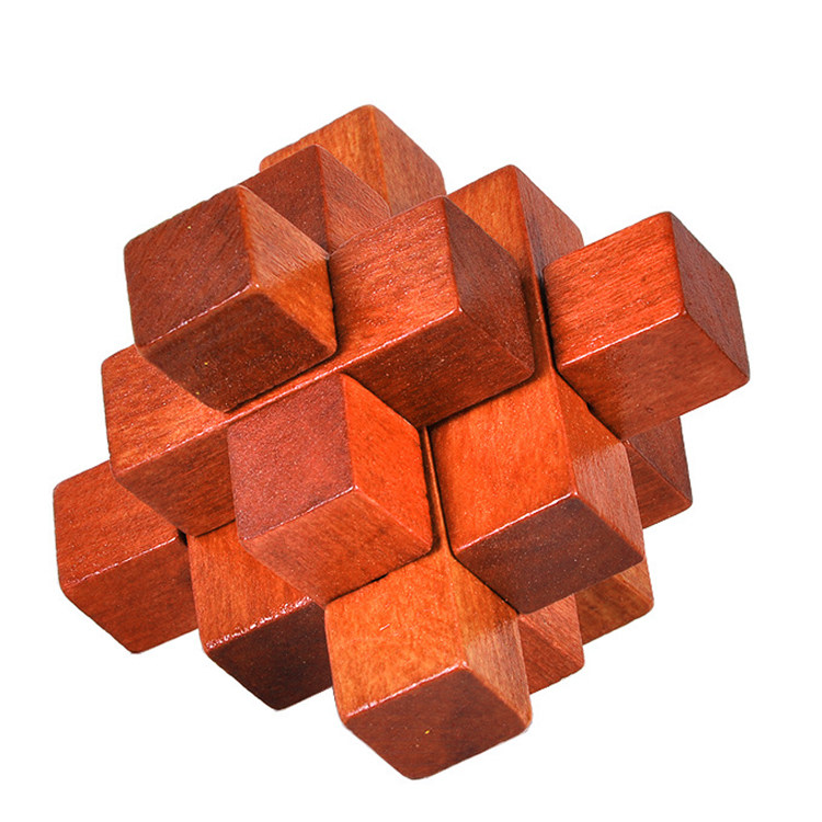 小九开发礼物儿童九根孔明锁九通智力玩具解锁解环解锁