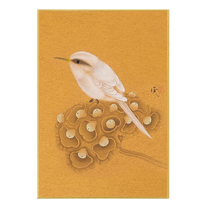 荟德硬卡画纸工笔画工笔国画彩色卡纸金边轩熟宣纸