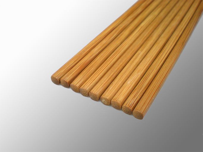 8mm环保炭化酒店筷子食堂竹无碳化不变变形一次性筷子