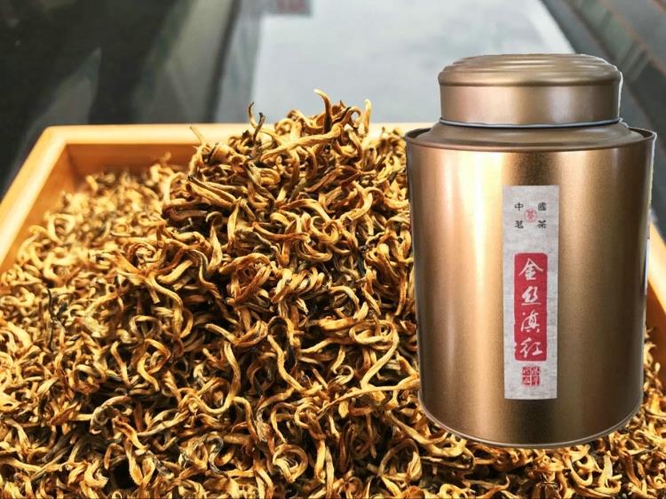 朕云堂茶叶 红茶 滇红茶 凤庆金丝滇红茶 蜜香古树金芽 功夫红茶