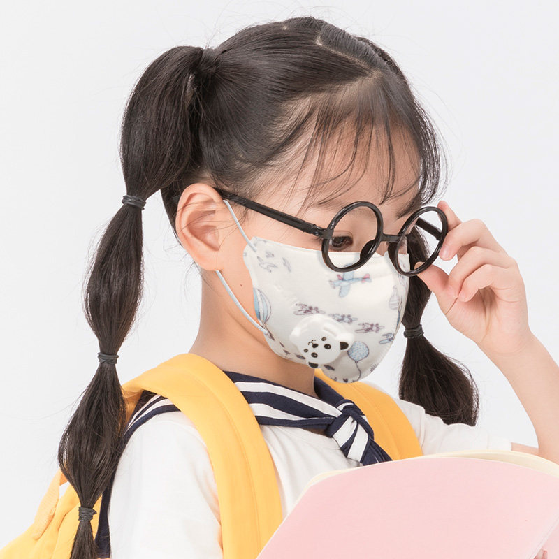 kn95儿童口罩夏天男女女童小孩一次性专用薄款口罩