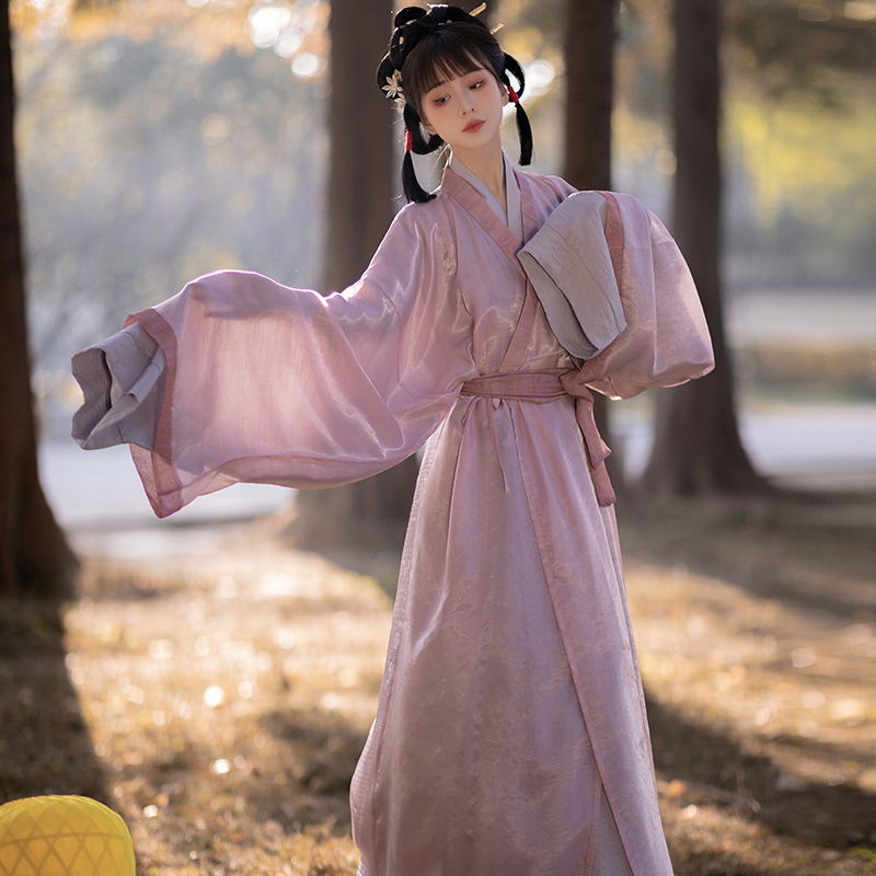 挽纱汉服马山楚墓直裾马王堆素纱襌衣春秋攸宁汉服