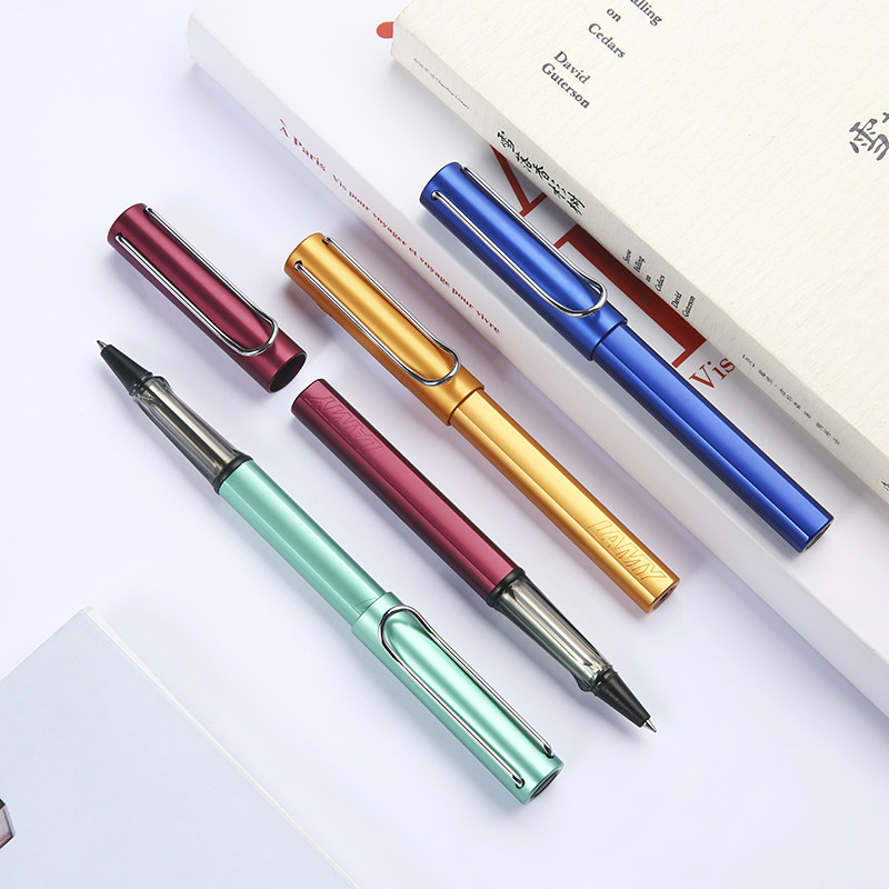 德国代购林美宝珠lamy凌美恒星签字笔中性笔黑色宝珠