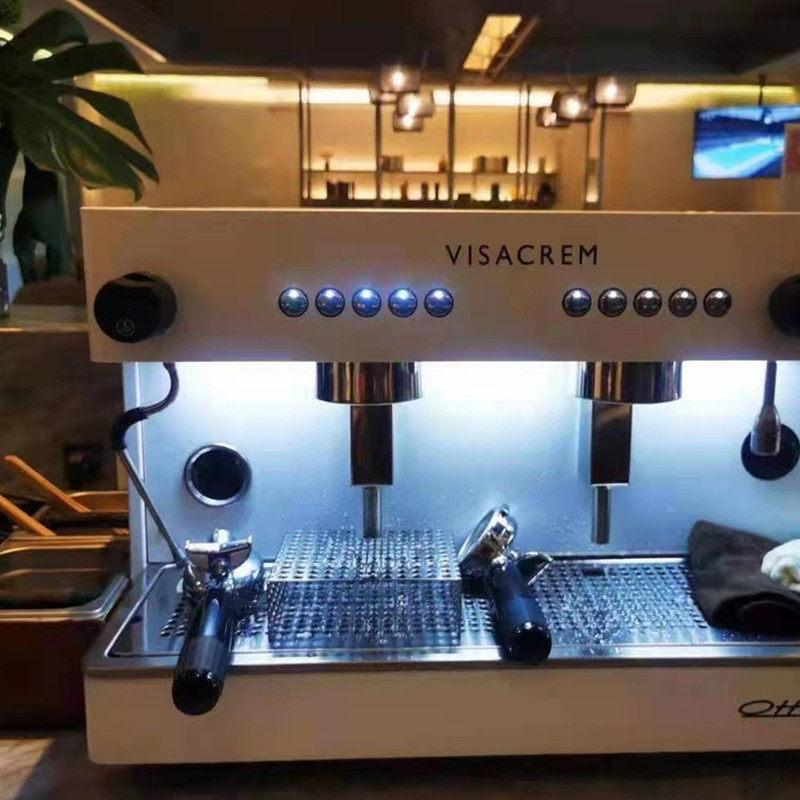 西班牙进口ottima欧迪姆双头商用用意咖啡奶茶茶店商用咖啡机