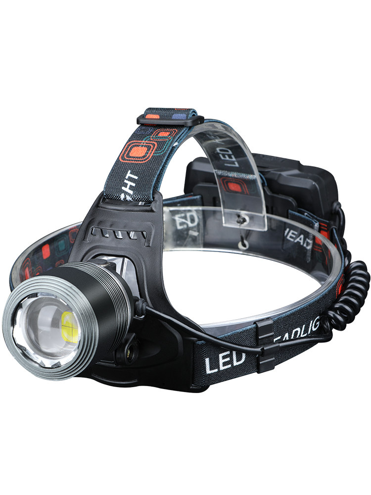 天火p70头灯强光充电超亮头戴变焦钓鱼夜钓头灯