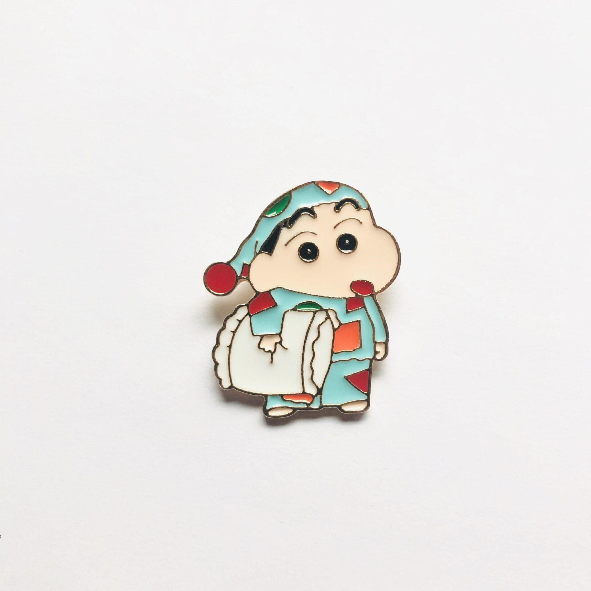 日系动漫蜡笔小新胸针卡通可爱小白小葵妮妮风间胸针