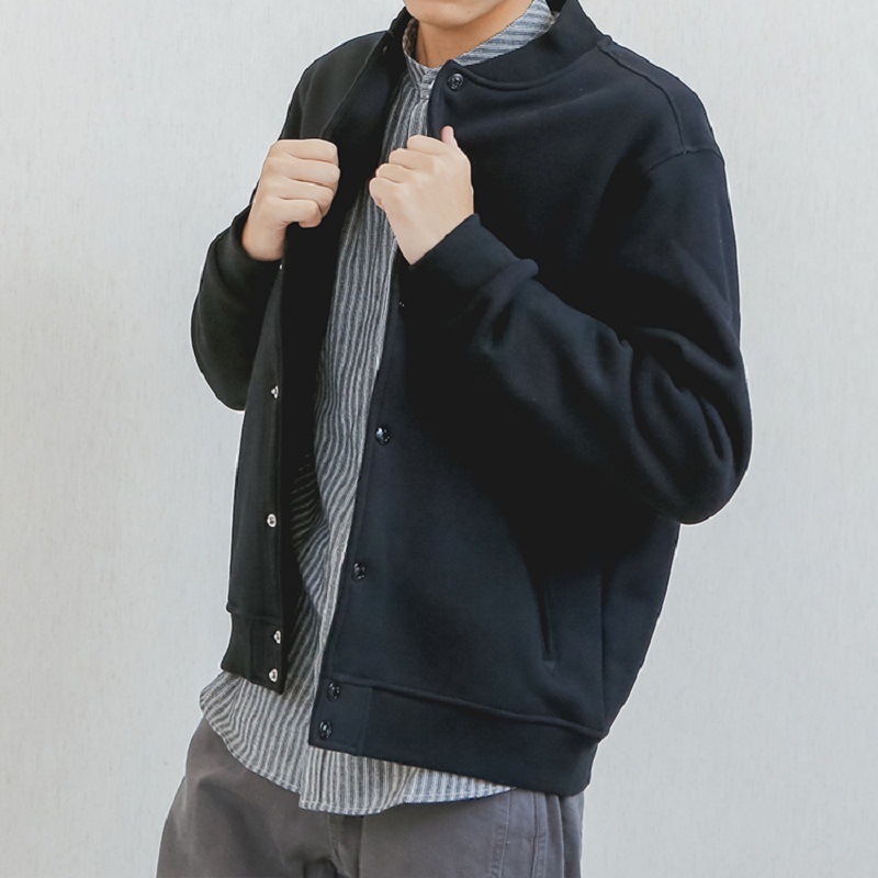 棒球服ins男外套春秋潮秋冬季港风chic加绒外套飞行员夹克潮牌