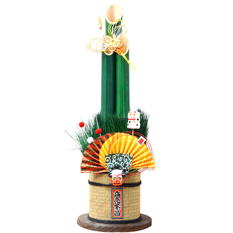 日本料理店居酒屋和风摆件门松草编挂件装饰日式摆件