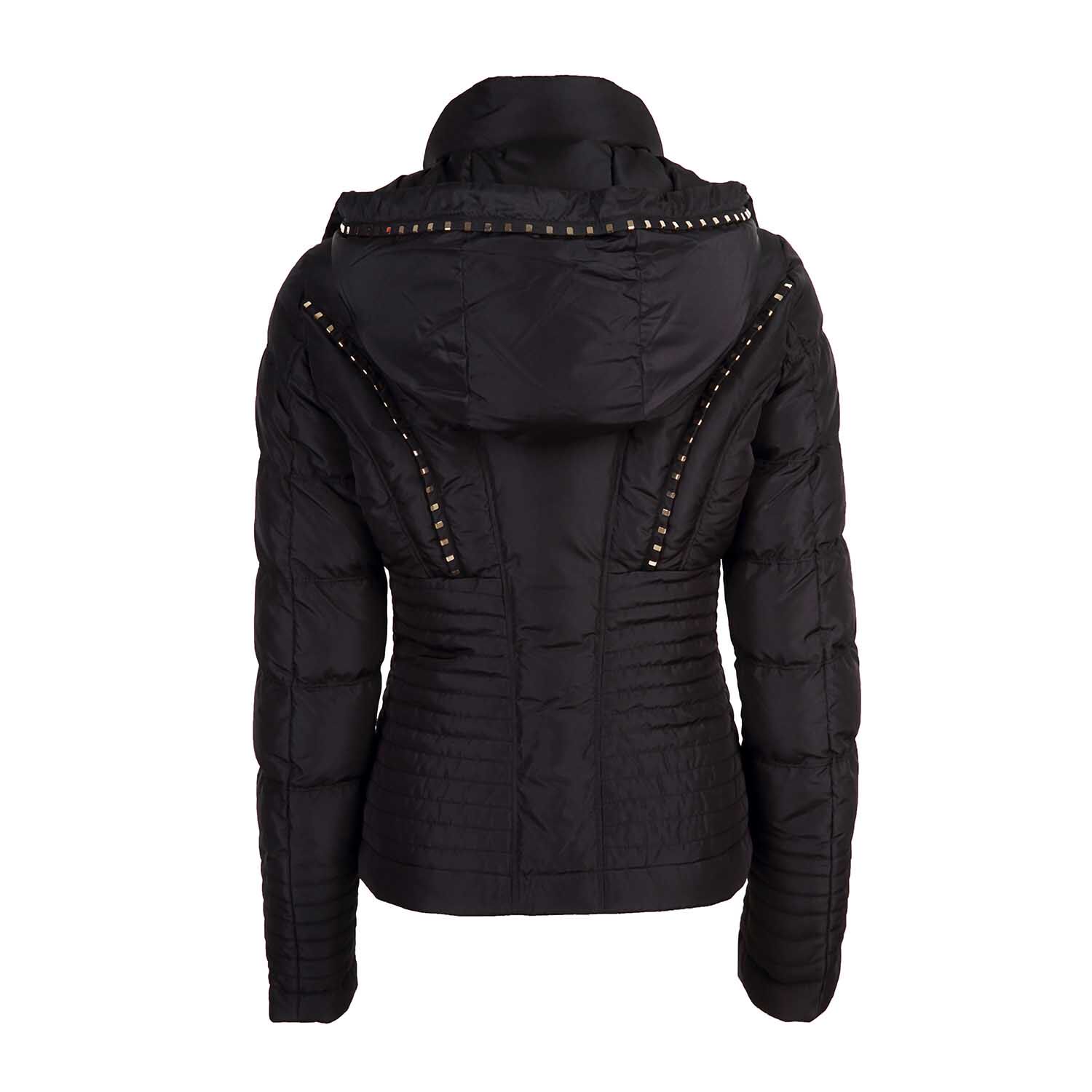 versace范思哲collection秋冬棉服时尚连帽长袖棉衣