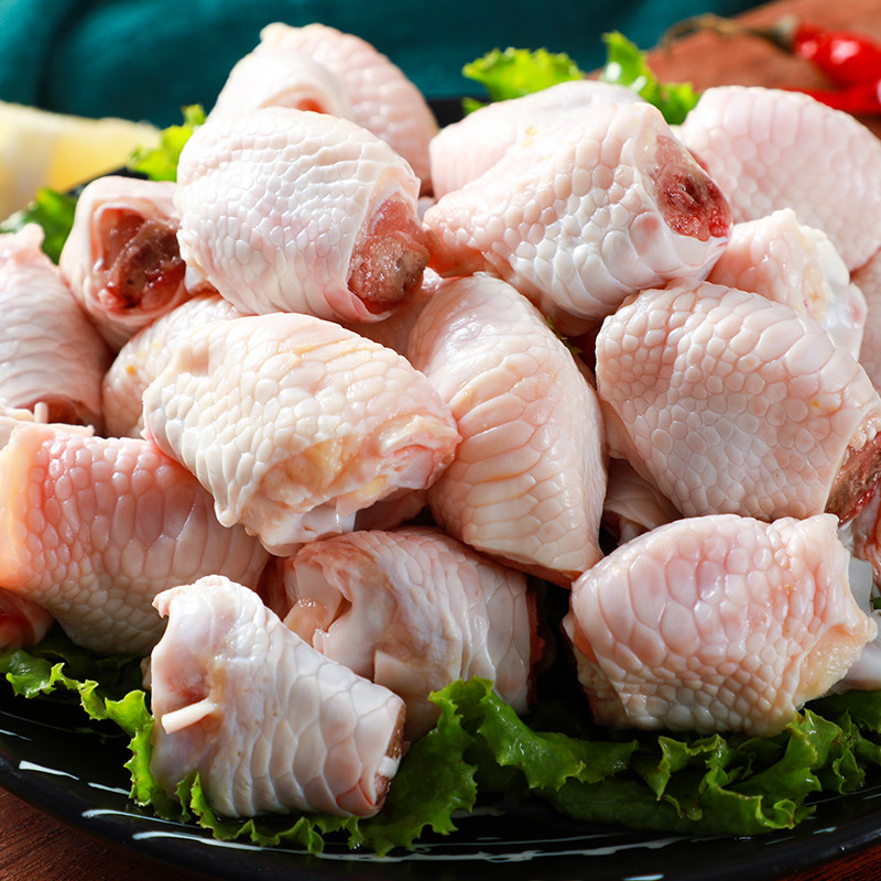 新鲜鸡拐4斤冷冻生鸡抓骨关节骨凤根补钙膝盖其它