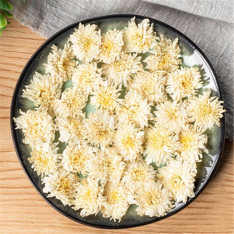 中药材白菊花黄山野生新货大白菊花干贡菊胎菊散装500g包邮