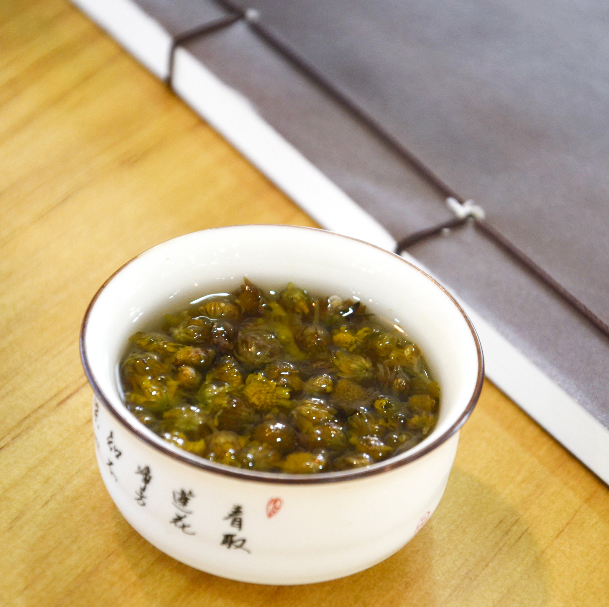 小野菊花茶50g 散装天然野生特级干菊米泡茶做枕头清热去火包邮