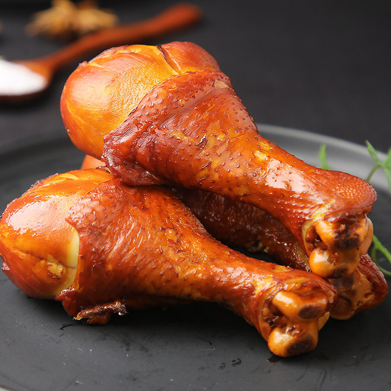 鸡腿乡巴佬鸡肉肉类熟食五香卤味休闲大鸡整箱鸡肉零食