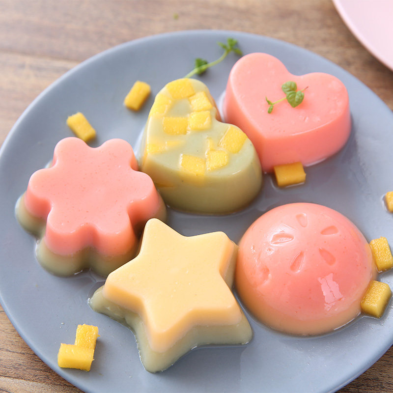 早餐鸡蛋模具家用果冻布丁卡通造型宝宝辅食可爱蒸心形水波蛋神器