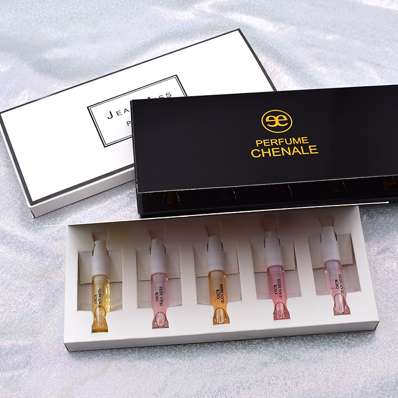 5支香水小样礼盒女士持久淡香清新学生少女香水