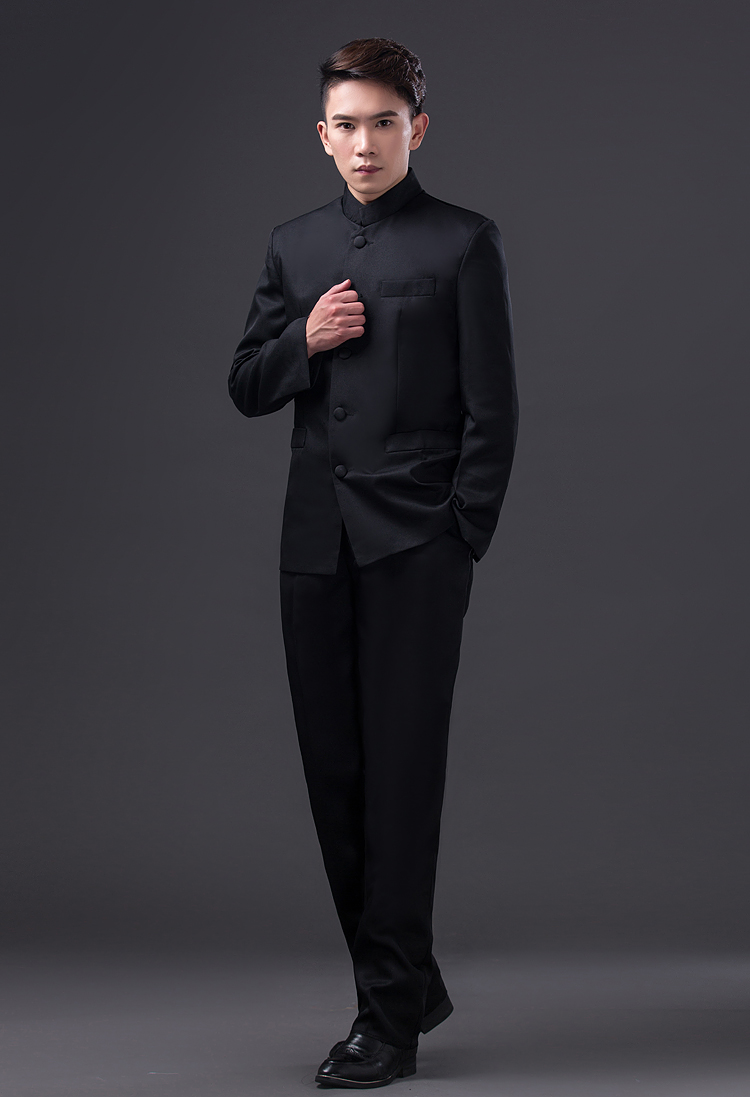 男士成人人民国风中山装五四运动青年青年学青年学生学生装民族服装