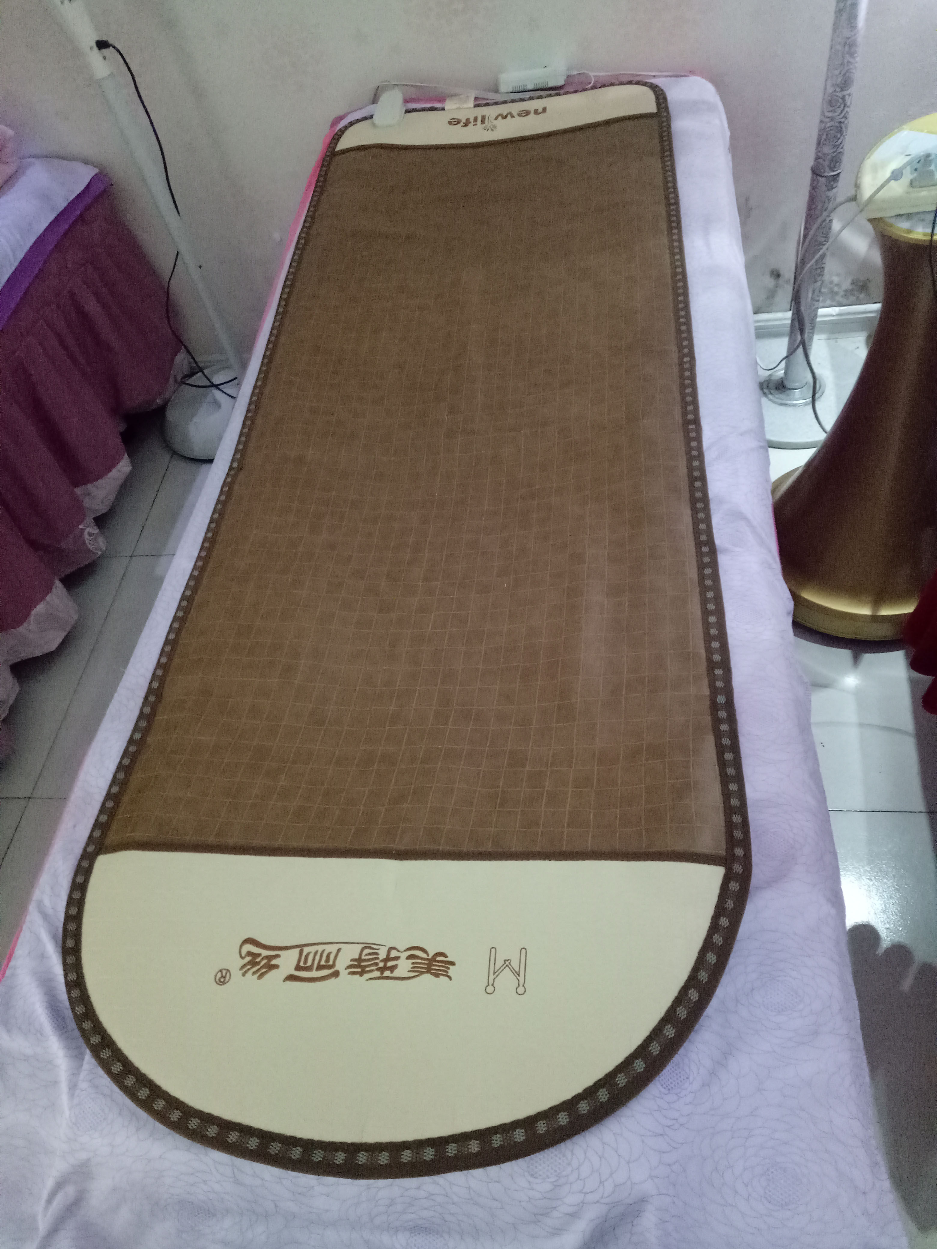 新生活床垫化妆品专柜正品碳纤维美特丽丝理疗远红外按摩床垫