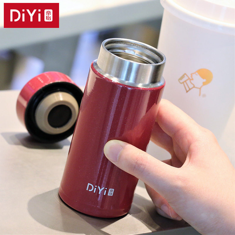小号小型迷你保温杯100ml细款容量男女便携时尚保温杯