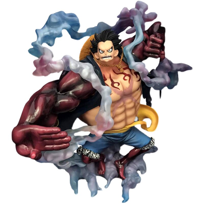 海贼王四档盒装雕像异色路飞武装二代pop猿王手办