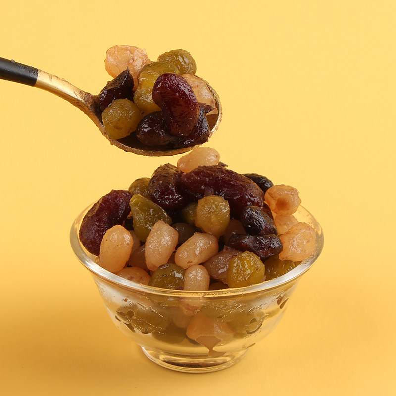 糖纳多彩蜜蜜豆五彩烘焙奶茶烧仙草甜品面包原料熟豆即食500g包邮