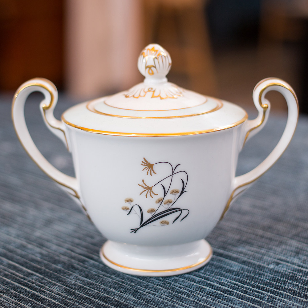 咖啡套装noritake咖啡壶奢华手绘创意陶瓷欧式创意家居摆件