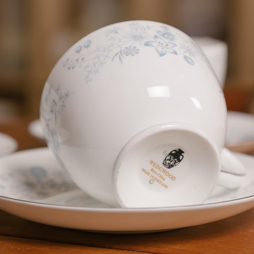 咖啡杯套装欧式奢华田园wedgwood韦奇伍德优雅英式摆件