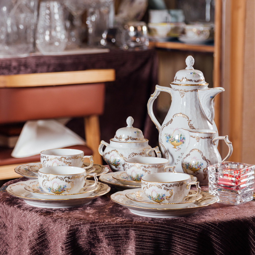 咖啡杯宫廷ins欧式奢华手绘描金浮雕陶瓷糖缸咖啡套具