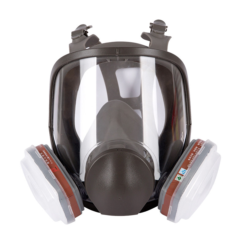 防毒面具全面罩喷漆化工气体全脸防护工业甲醛农药防尘防毒全面具