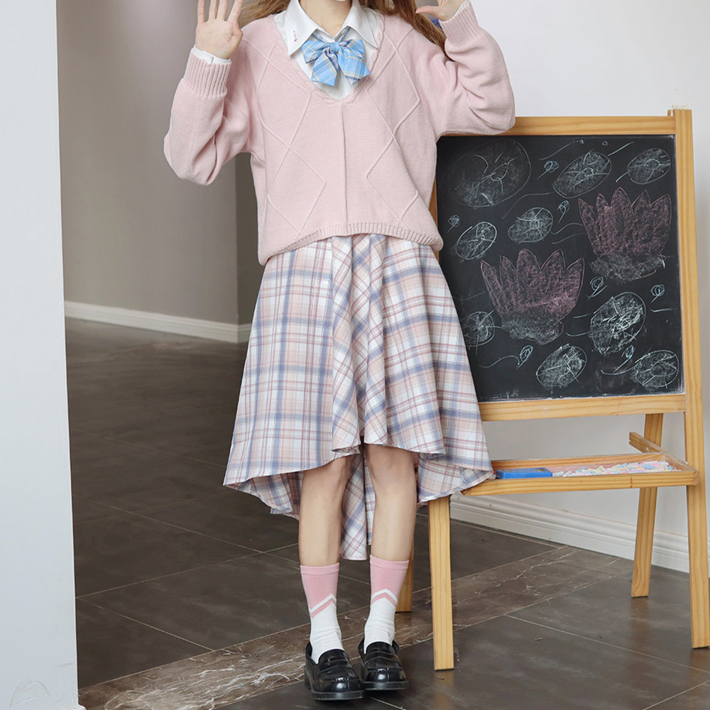 温眠毛衣猫萌原创正版jk秋冬宽松新款上衣衬衫