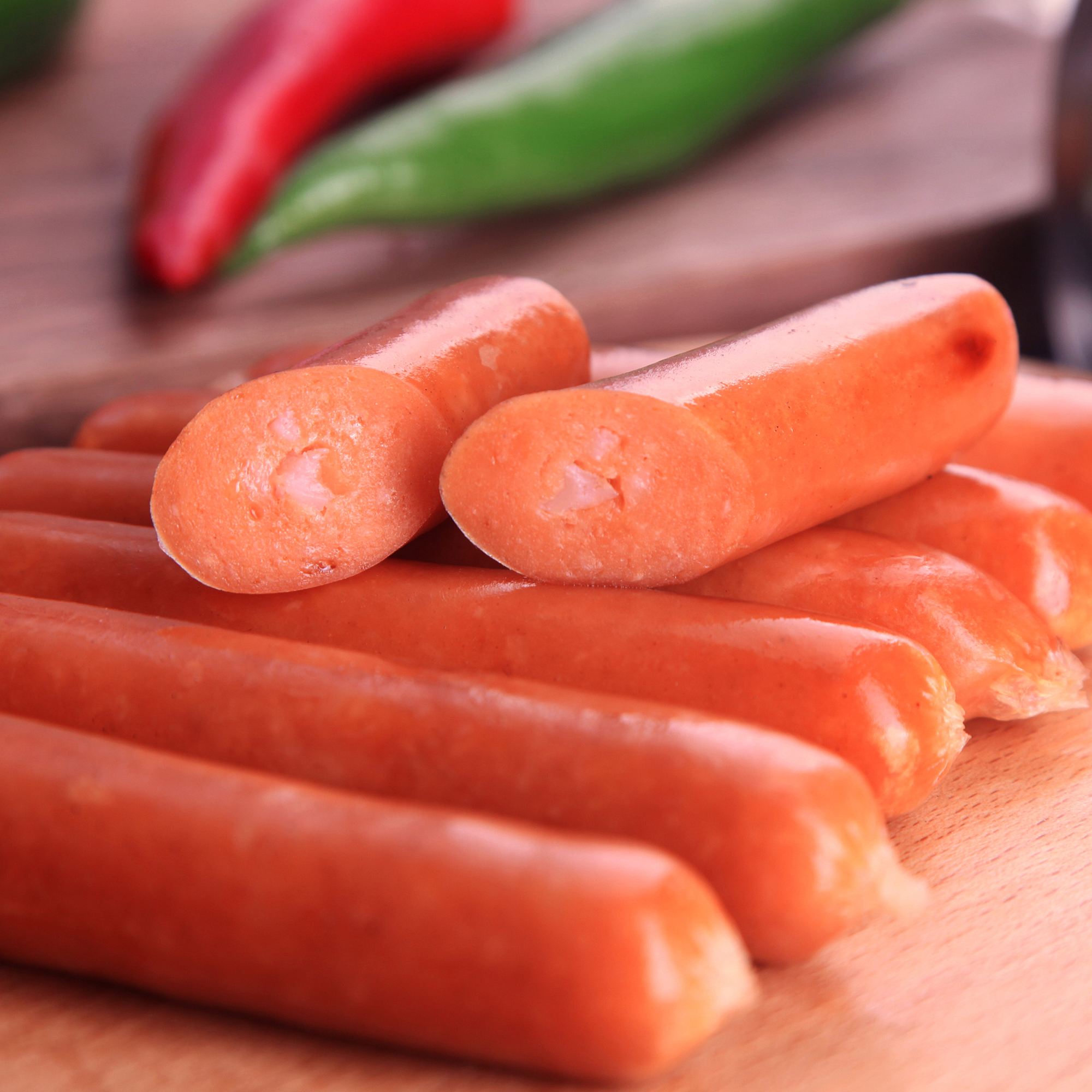 台湾脆骨香肠新都70克30根肠奶茶店油炸烧烤肠衣