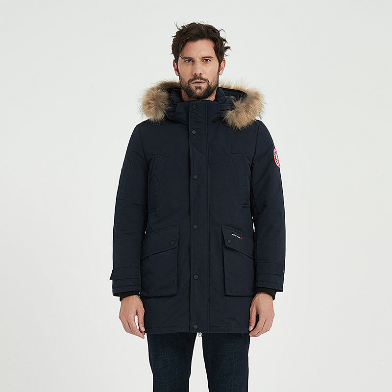 家有购物加拿大arctictbird男女情侣鹅绒羽绒保暖羽绒服