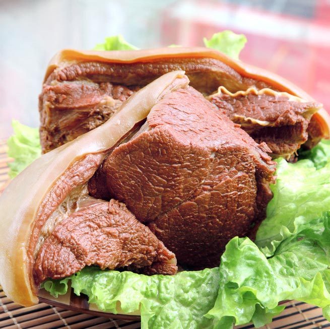 驴肉正宗山东临沂沂蒙山特产莒南十字路镇五香200g驴肉