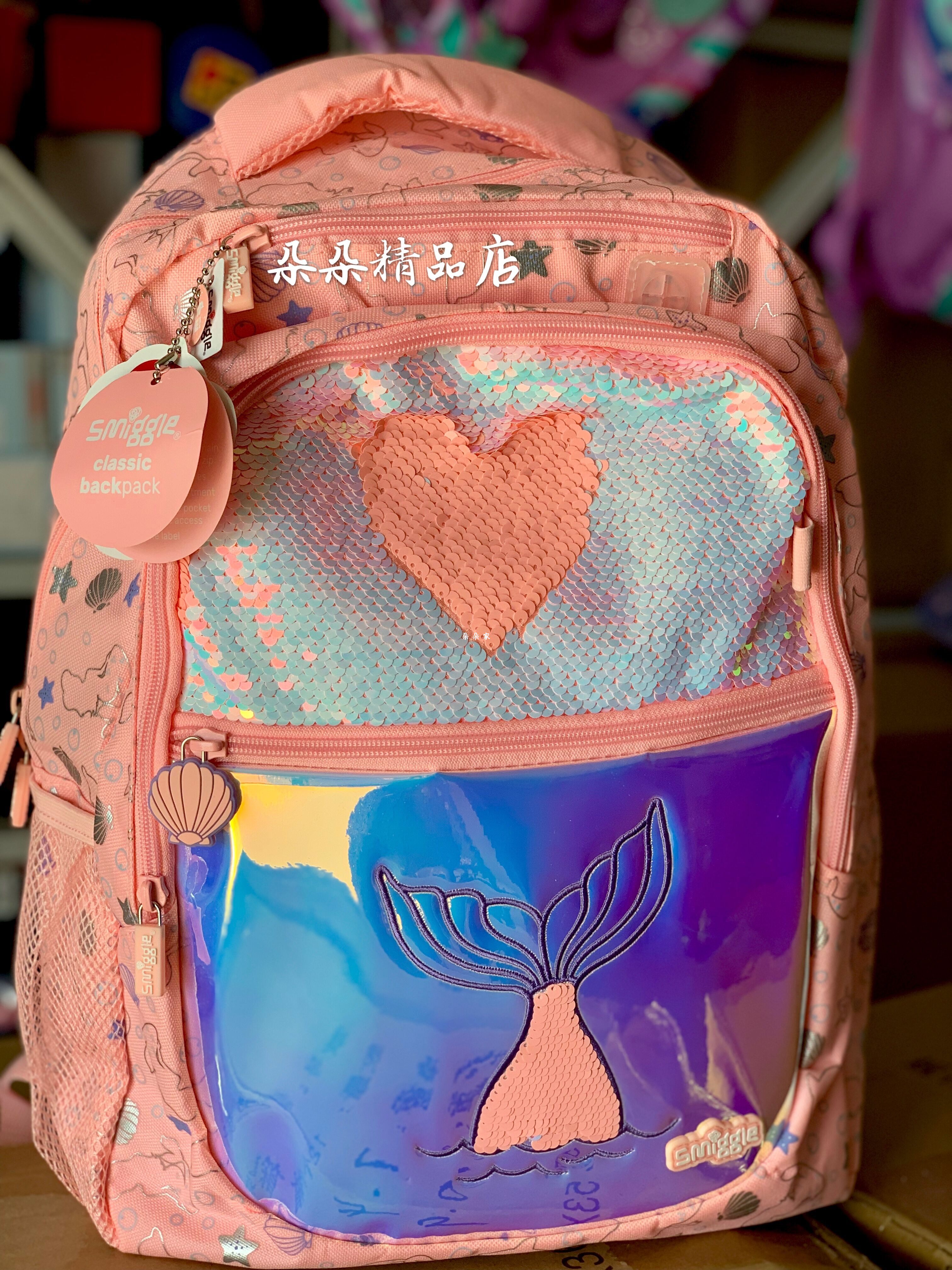 书包澳洲smiggle独角兽学生中童双肩包初中多款可选书包