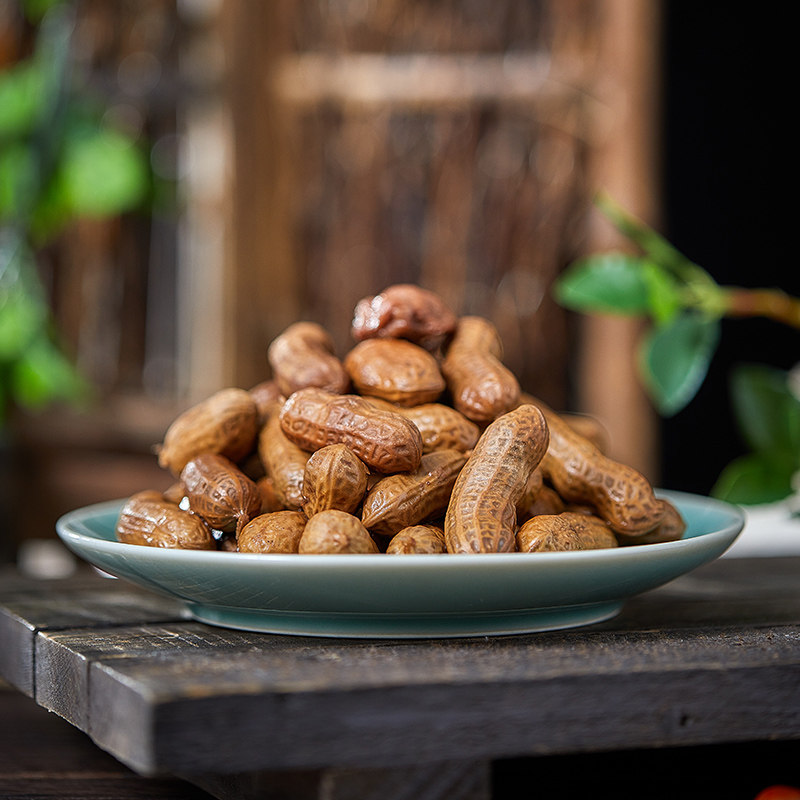 花生话梅罐头头带卤味盐水五香下酒零食冷盘花生