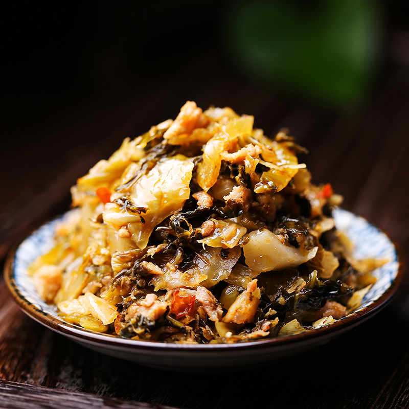 雪菜肉丝 雪里红雪里蕻 咸菜酸菜下饭菜腌菜 开袋即食10包