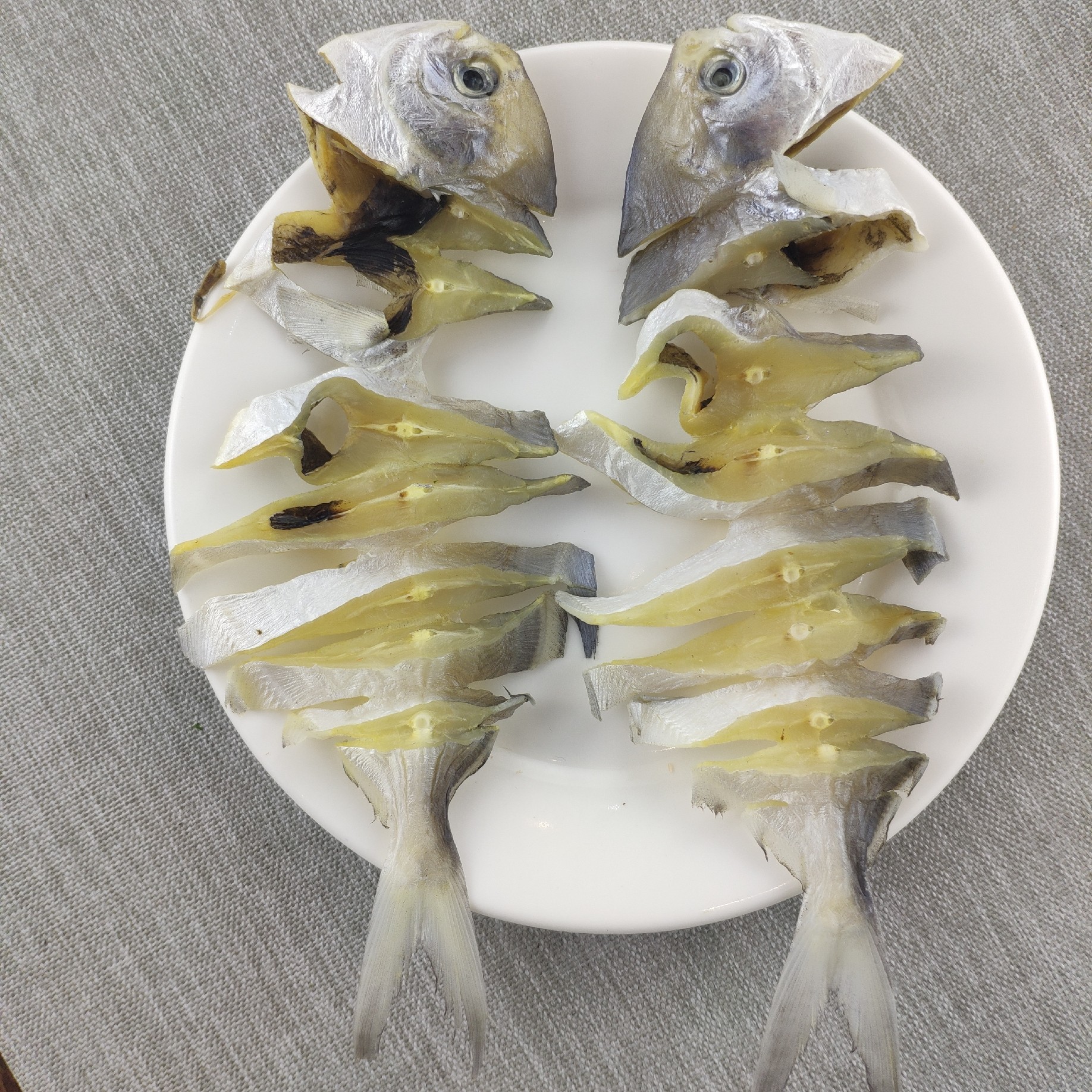 鲳鱼福建特产500g野生日晒连海海鲜干货白鲳鱼鱼干