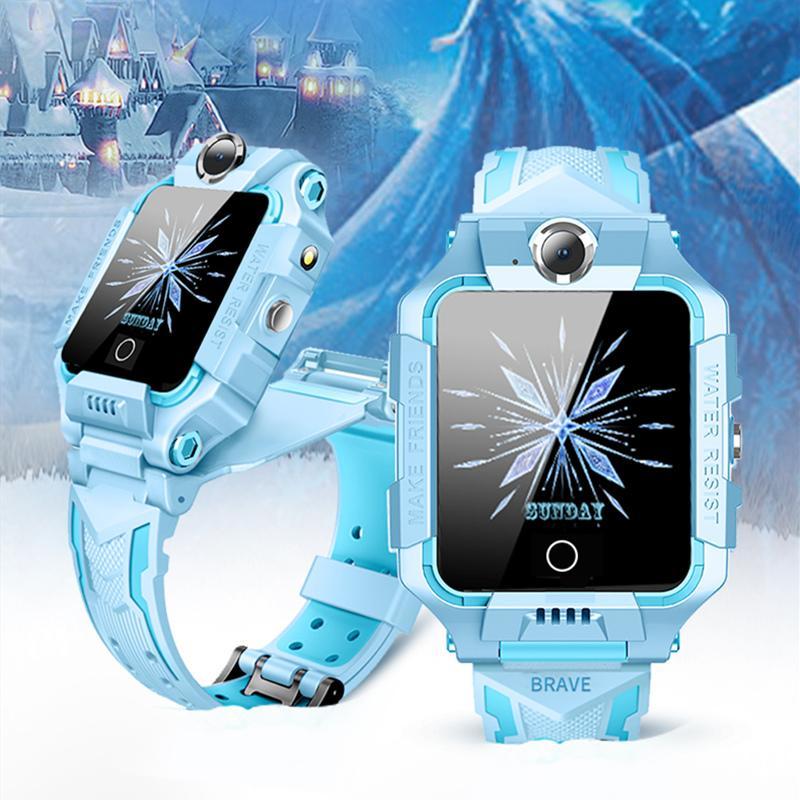 新款巅峰版德智多小天才溢彩儿童电话手表双摄冰雪奇缘限量z7z6z8