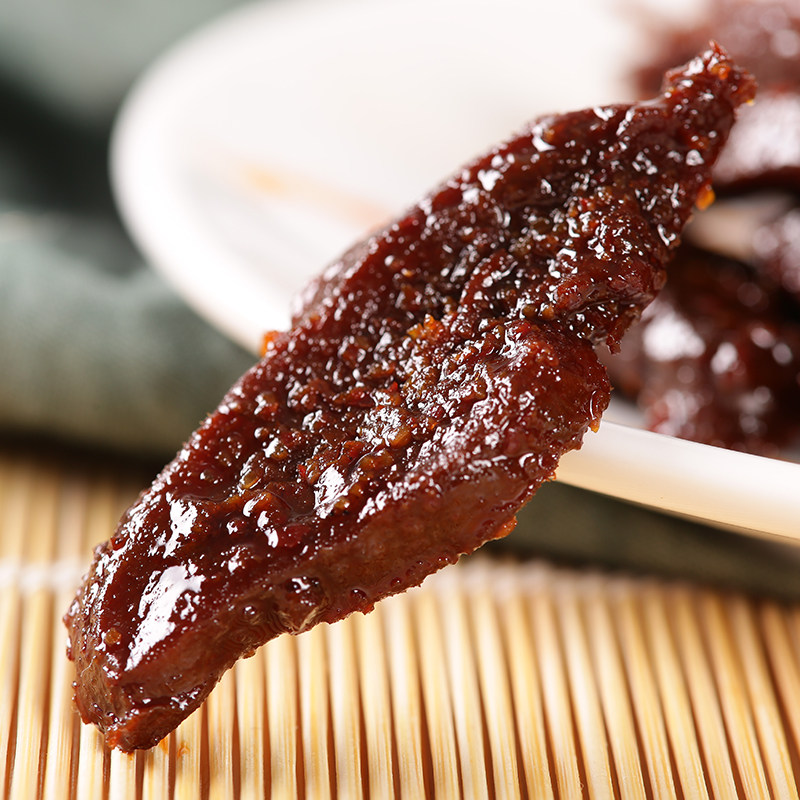 路路手撕肉干小包装12gx30包风干鸭肉干香辣味混合装即食鸭肉零食