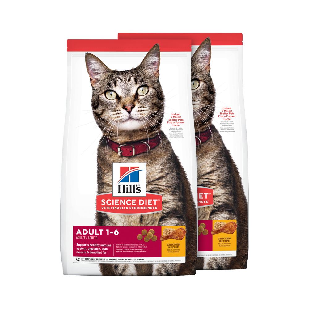 希尔斯hills进口鸡肉粮成猫幼猫猫猫粮4磅效期猫全价膨化粮