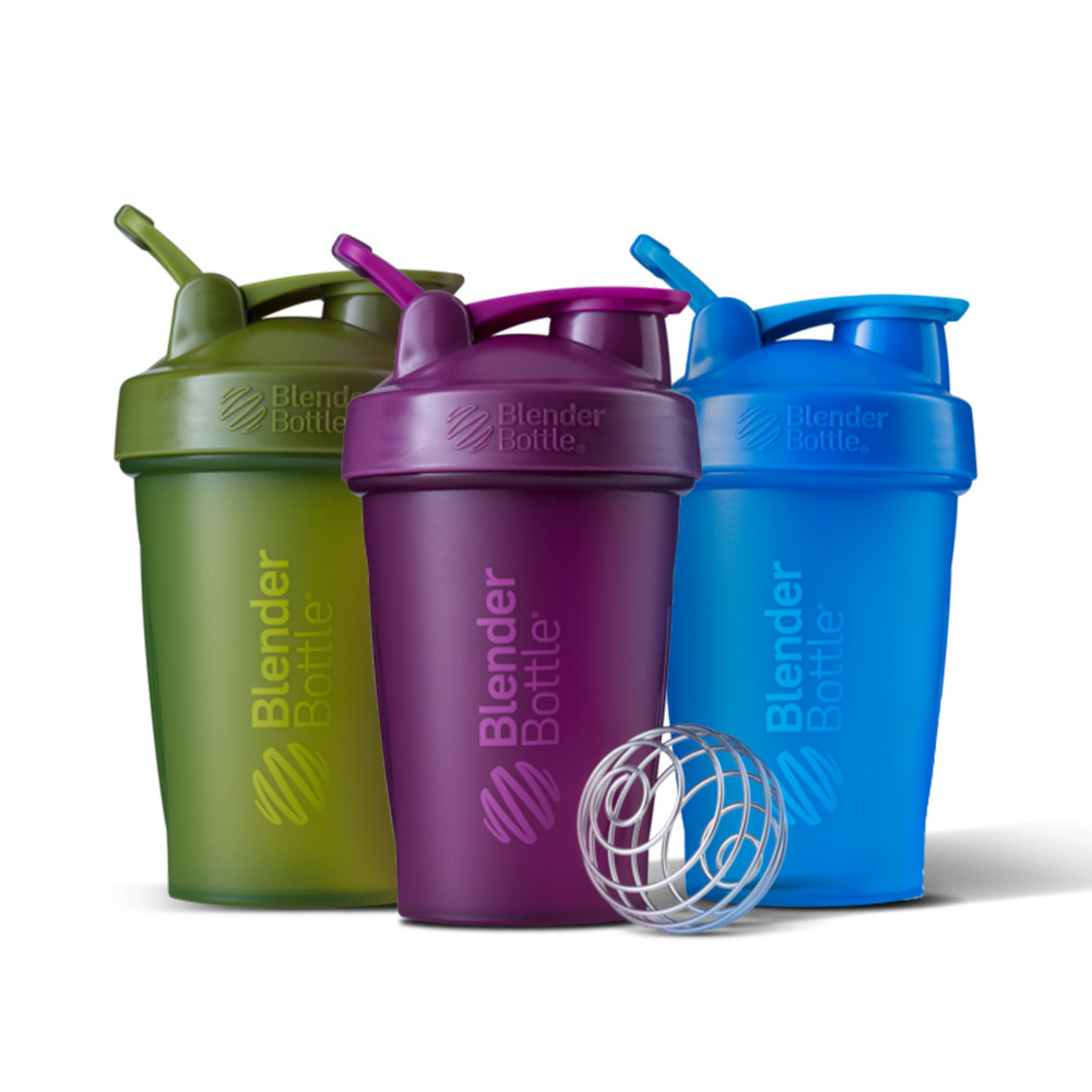 blenderbottle进口经典塑料摇摇运动便携水杯585ml美国摇摇杯