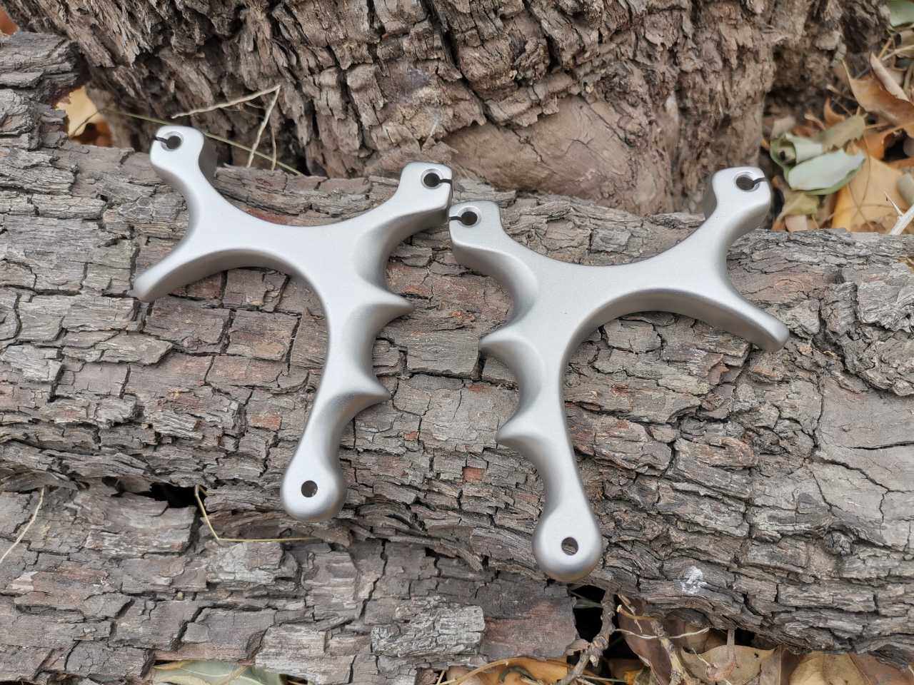 把子弹弓经典夏风官方钛合金单股卡左手右手弓歪飞镖