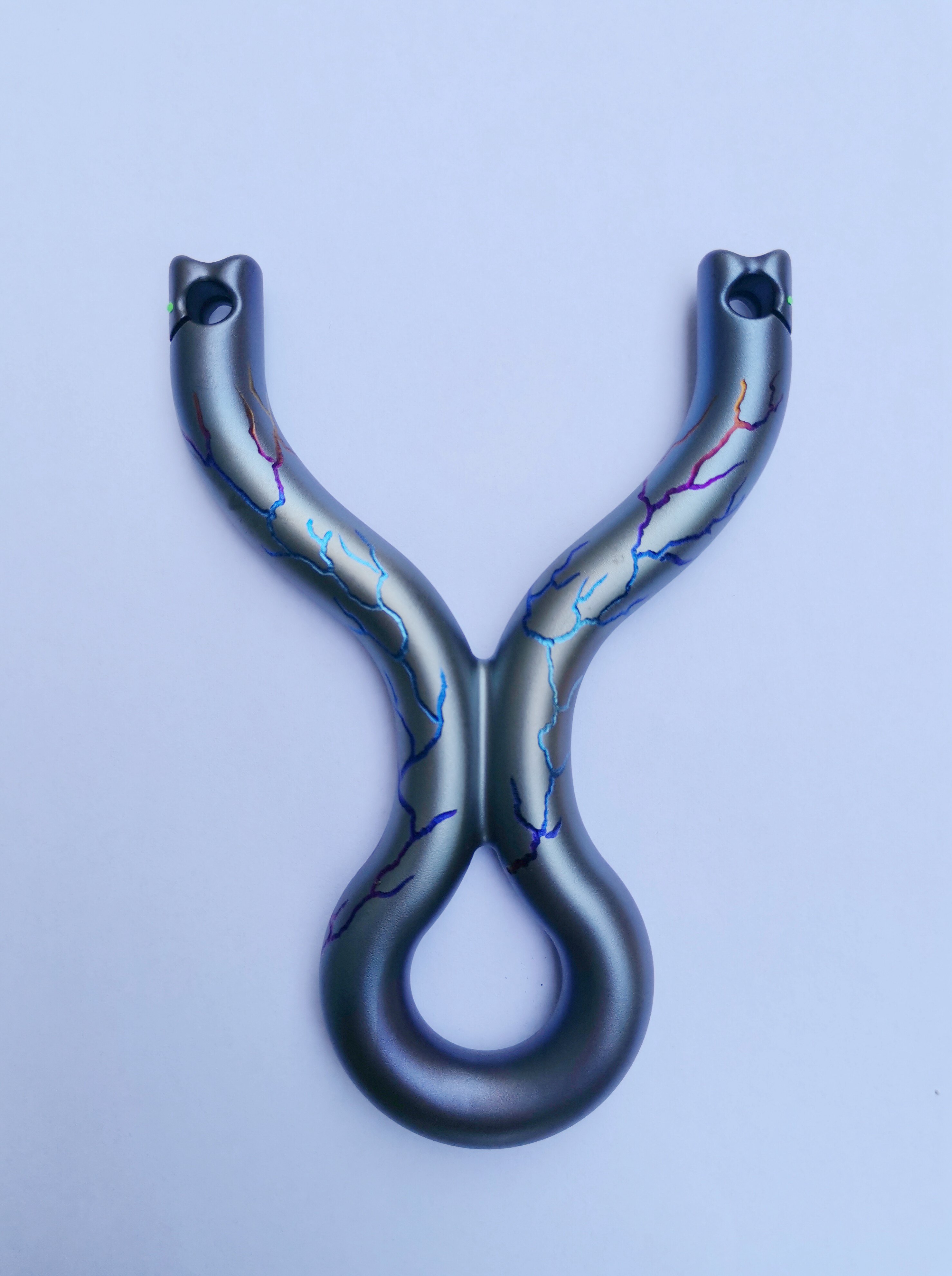 弹弓夏风数控精雕三用十字军多用钛合金口袋神器飞镖