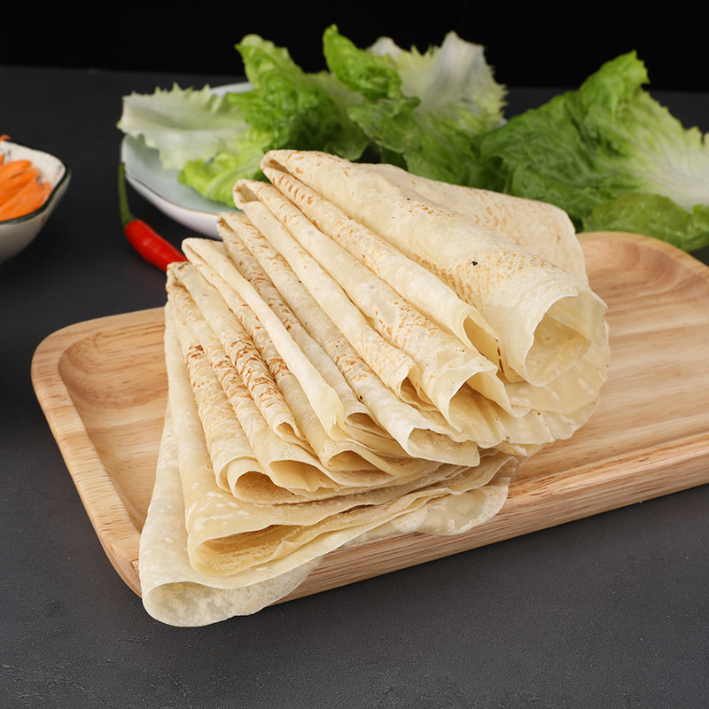 永康特产美食纯手工小麦饼咸香味卷菜有嚼劲夹肉饼皮当天现做新鲜