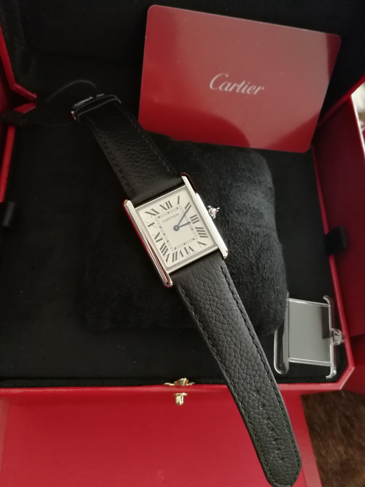 【德国正品代购】Cartier卡地亚tank must坦克小中号WSTA0042/41