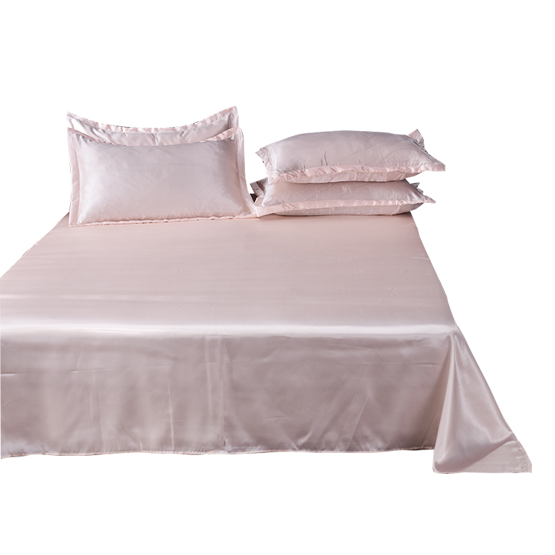 夏季网红冰丝床单单件ins单人一米夏天丝绸床单